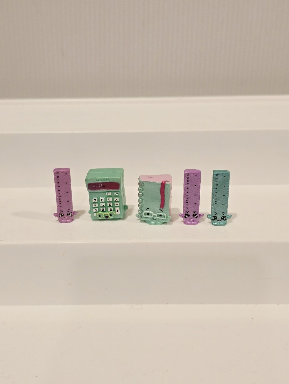 Shopkins Season 3 Special Edition Stationary Ruler Calculator Notebook Figure Se